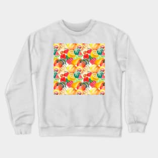 watercolorfruits Crewneck Sweatshirt